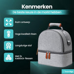 Ironridge® Kolftas Deluxe – Ruim & Geïsoleerd – Met Meerdere Opbergvakken – Voor Flesjes, Kolf & Accessoires – Ideaal voor Onderweg & Dagelijks Gebruik – Voor Georganiseerd, Veilig & Discreet Meenemen – Duurzaam & Gebruiksvriendelijk Design