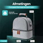 Ironridge® Kolftas Deluxe – Ruim & Geïsoleerd – Met Meerdere Opbergvakken – Voor Flesjes, Kolf & Accessoires – Ideaal voor Onderweg & Dagelijks Gebruik – Voor Georganiseerd, Veilig & Discreet Meenemen – Duurzaam & Gebruiksvriendelijk Design