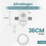 Ironridge® Plaswekker Deluxe – Verstelbaar – Met Tril- & Geluidsalarm – Comfortabele Sensor – Voor Zindelijkheidstraining – Voor Droge Nachten & Meer Zelfvertrouwen – Gebruiksvriendelijk Ontwikkelingshulpmiddel