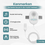 Ironridge® Plaswekker Deluxe – Verstelbaar – Met Tril- & Geluidsalarm – Comfortabele Sensor – Voor Zindelijkheidstraining – Voor Droge Nachten & Meer Zelfvertrouwen – Gebruiksvriendelijk Ontwikkelingshulpmiddel
