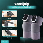 Ironridge® Kniemassage Apparaat Deluxe – Verwarmend – Met Meerdere Massagestanden – Verstelbaar Design – Voor Ontspanning & Comfort van de Knieën – Ideaal voor Thuis & Dagelijks Gebruik – Gebruiksvriendelijk & Comfortabel Ontwerp