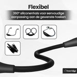Ironridge® Neklamp Premium – Oplaadbaar – Met 3 Lichtstanden – Flexibele Armen – Handsfree Verlichting – Voor Lezen, Handwerken & Kamperen – Comfortabel & Gebruiksvriendelijk Design