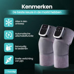 Ironridge® Kniemassage Apparaat Deluxe – Verwarmend – Met Meerdere Massagestanden – Verstelbaar Design – Voor Ontspanning & Comfort van de Knieën – Ideaal voor Thuis & Dagelijks Gebruik – Gebruiksvriendelijk & Comfortabel Ontwerp